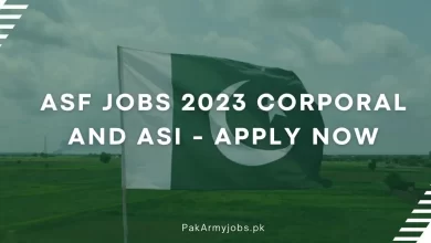 ASF Jobs 2023 Corporal and ASI - Apply Now