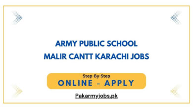 Army Public School Malir Cantt Karachi Jobs