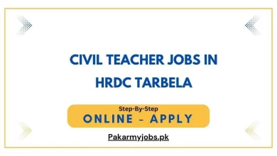 Civil Teacher Jobs in HRDC Tarbela