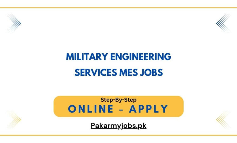 Military Engineering Services MES Jobs