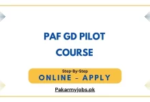 PAF GD Pilot Course