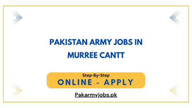 Pakistan Army Jobs in Murree Cantt