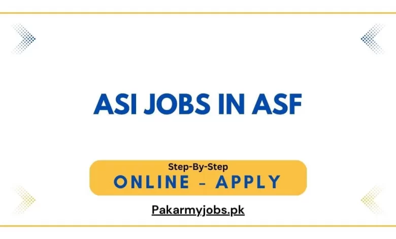 ASI Jobs in ASF
