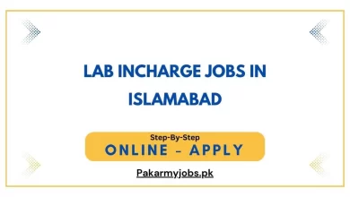 Lab Incharge Jobs in Islamabad