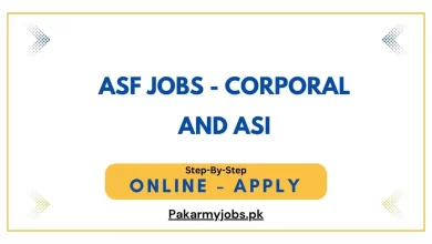 ASF Jobs - Corporal and ASI