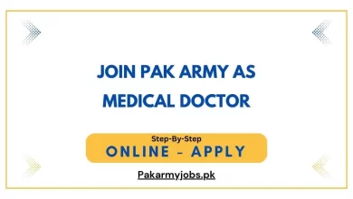Join Pak Army As Medical Doctor